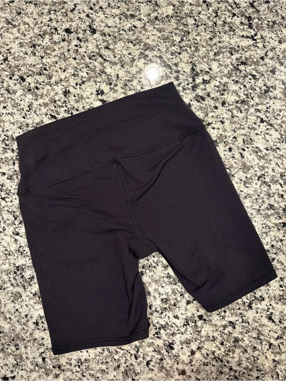 ALO Yoga Black High-Rise Bike Shorts